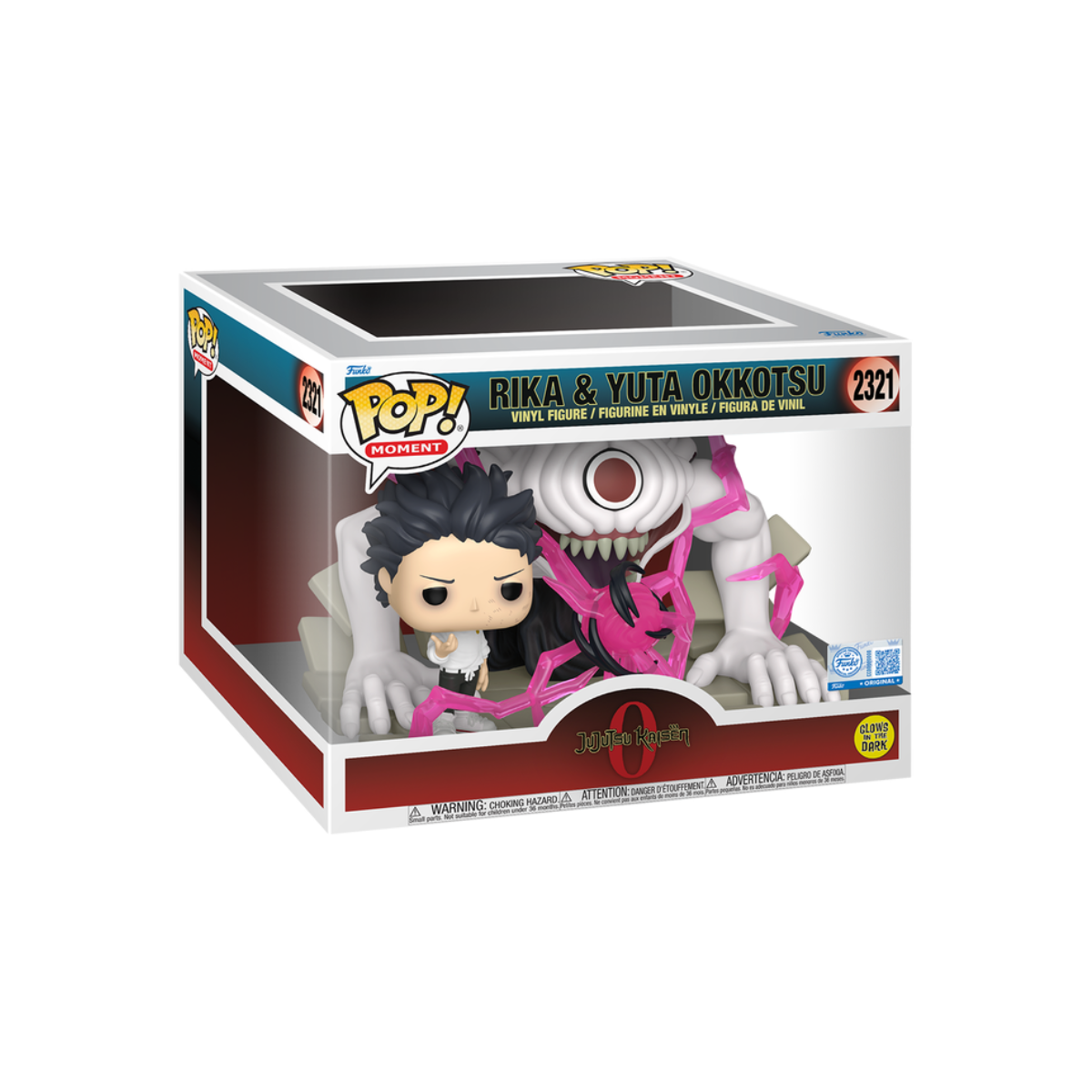 Funko Pop: Jujutsu Kaisen - Rika & Yuta Okkotsu Exclusivo Glows In The Dark #2321
