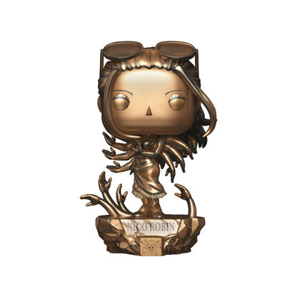 Funko Pop: Plus One Piece - Nico Robin Estatua De Bronce Exclusiva #2179