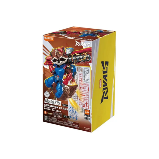 Figura Blokees Marvel Rivals Champion Class: Rocket Raccoon 81120