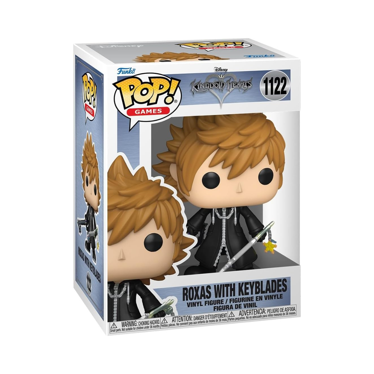 Funko Pop: Kingdom Hearts - Roxas With Keyblades #1122