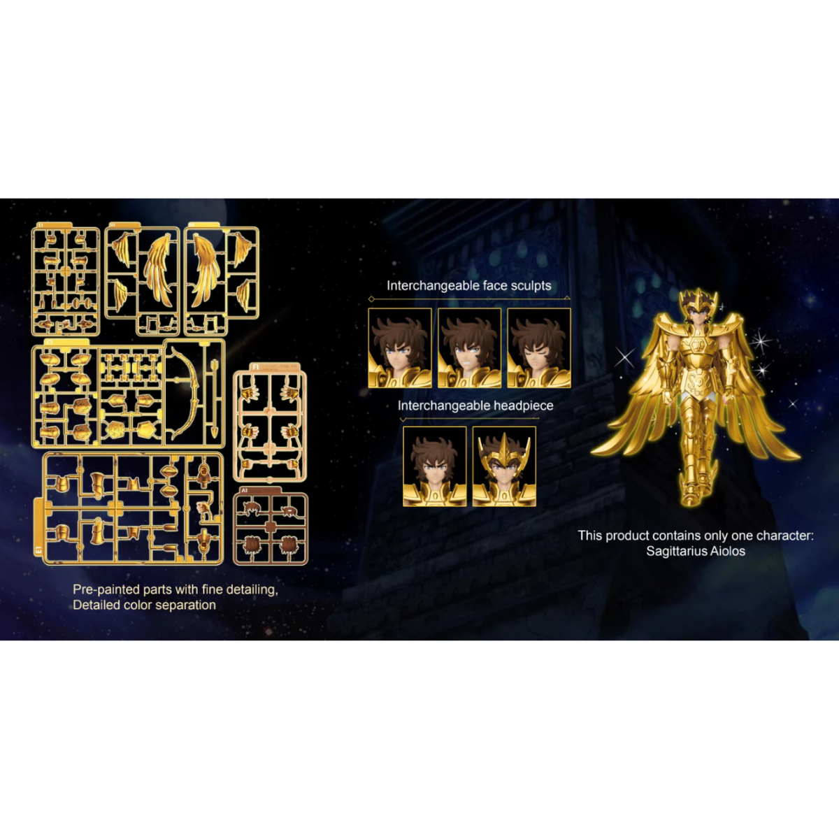 Figura Blokees Saint Seiya - Sagitarius Aiolos 75006