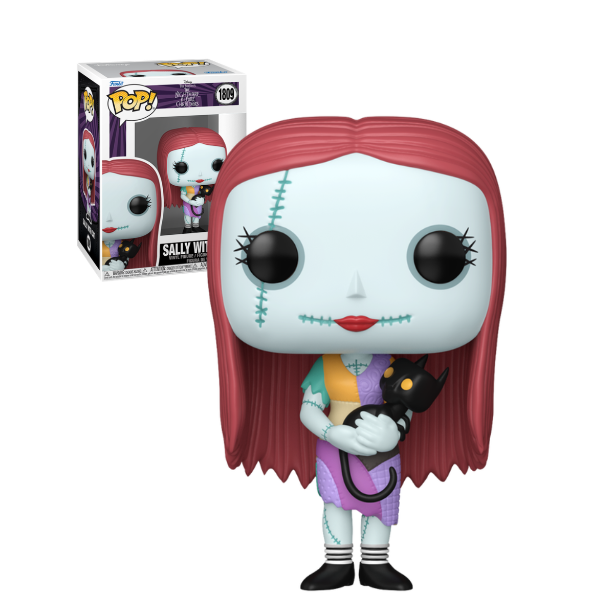 Funko Pop: The Nightmare Before Christmas - Sally With Cat #1809
