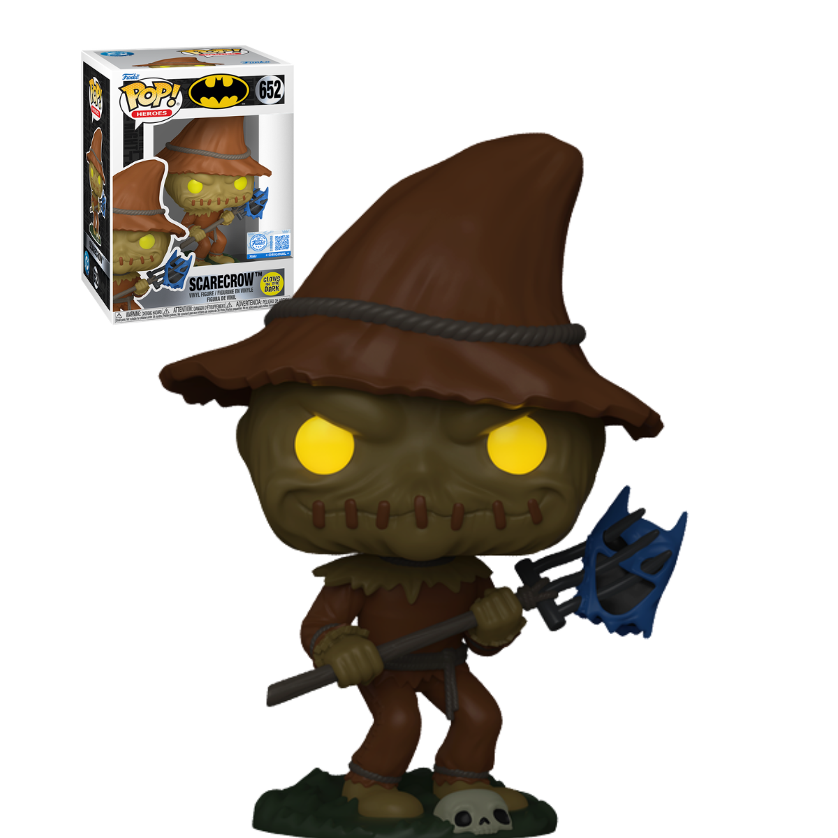 Funko Pop: Batman Animated Series - Scarecrow Glows In The Dark #652