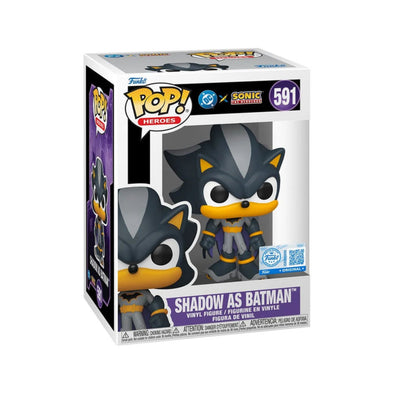 Funko Pop Sonic Liga de la Justicia - Shadow as Batman Exclusivo #591