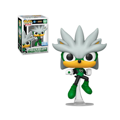 Funko Pop Sonic Liga de la Justicia - Silver As The Green Lantern Exclusivo #592