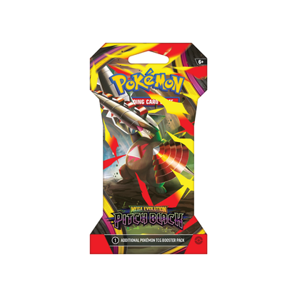 Pokémon Tcg: Mega Evolution Pitch Black Sleeved Booster Al Azar Inglés
