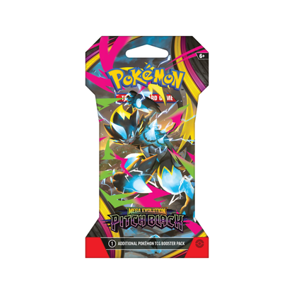 Pokémon Tcg: Mega Evolution Pitch Black Sleeved Booster Al Azar Inglés
