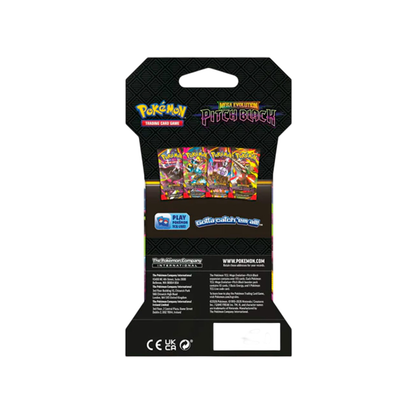 Pokémon Tcg: Mega Evolution Pitch Black Sleeved Booster Al Azar Inglés