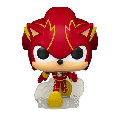 Funko Pop Sonic Liga de la Justicia - Sonic As The Flash Exclusivo #593