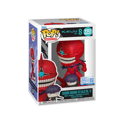 Funko Pop: Kaiju No. 8 - Soshiro Hoshina vs Kaiju No. 10 Exclusivo #2251