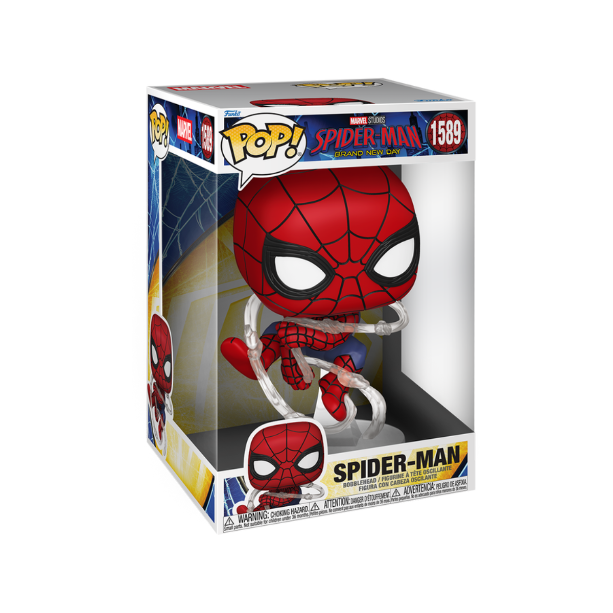 Funko Pop: Spider Man Brand New Day - Spider Man JUMBO #1589
