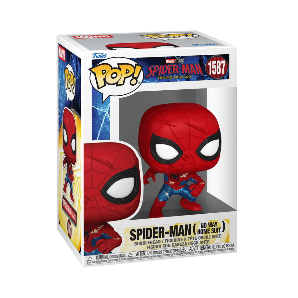 Funko Pop: Spider Man Brand New Day - Spider Man No Way Home Suit #1587