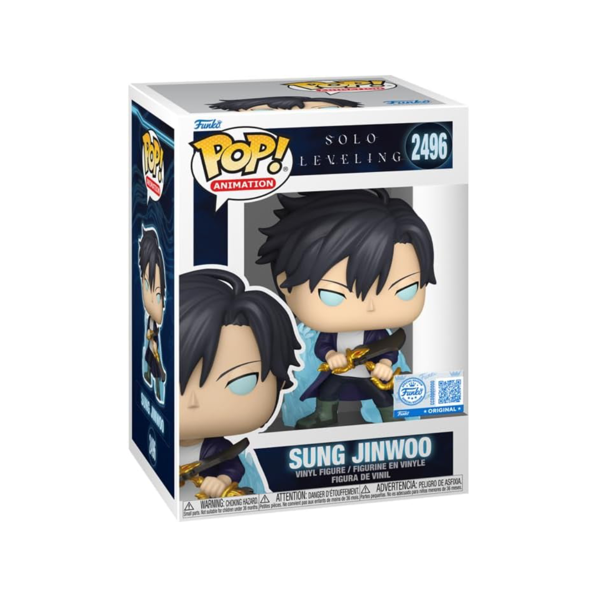 Funko Pop: Solo Leveling - Sung Jinwoo Aura Exlusivo #2496