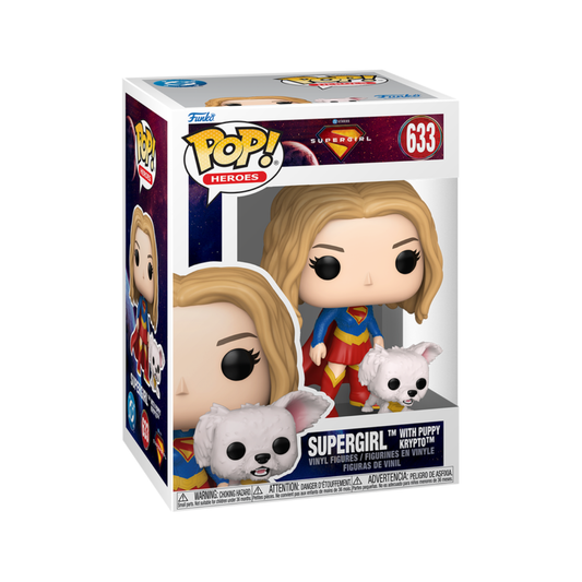 Funko Pop: Supergirl - Supergirl With Puppy Krypto #633