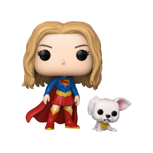 Funko Pop: Supergirl - Supergirl With Puppy Krypto #633