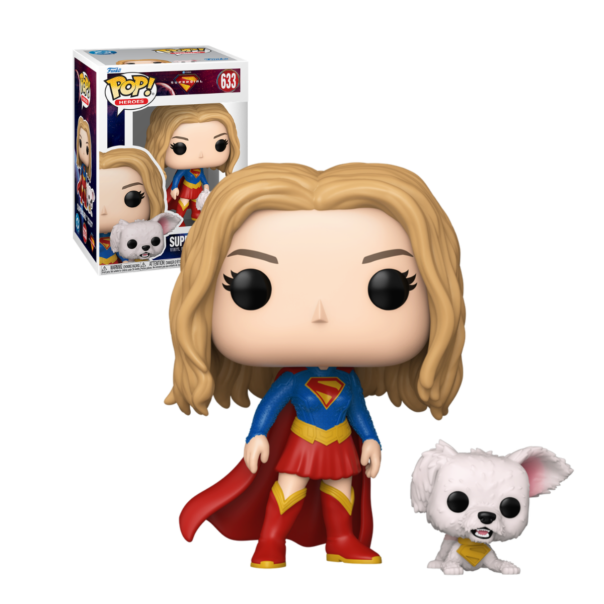 Funko Pop: Supergirl - Supergirl With Puppy Krypto #633