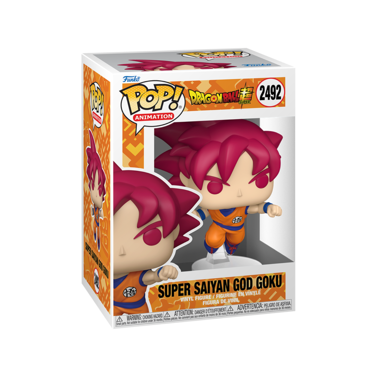 Funko Pop: Dragon Ball Super - Super Saiyan God Goku #2492
