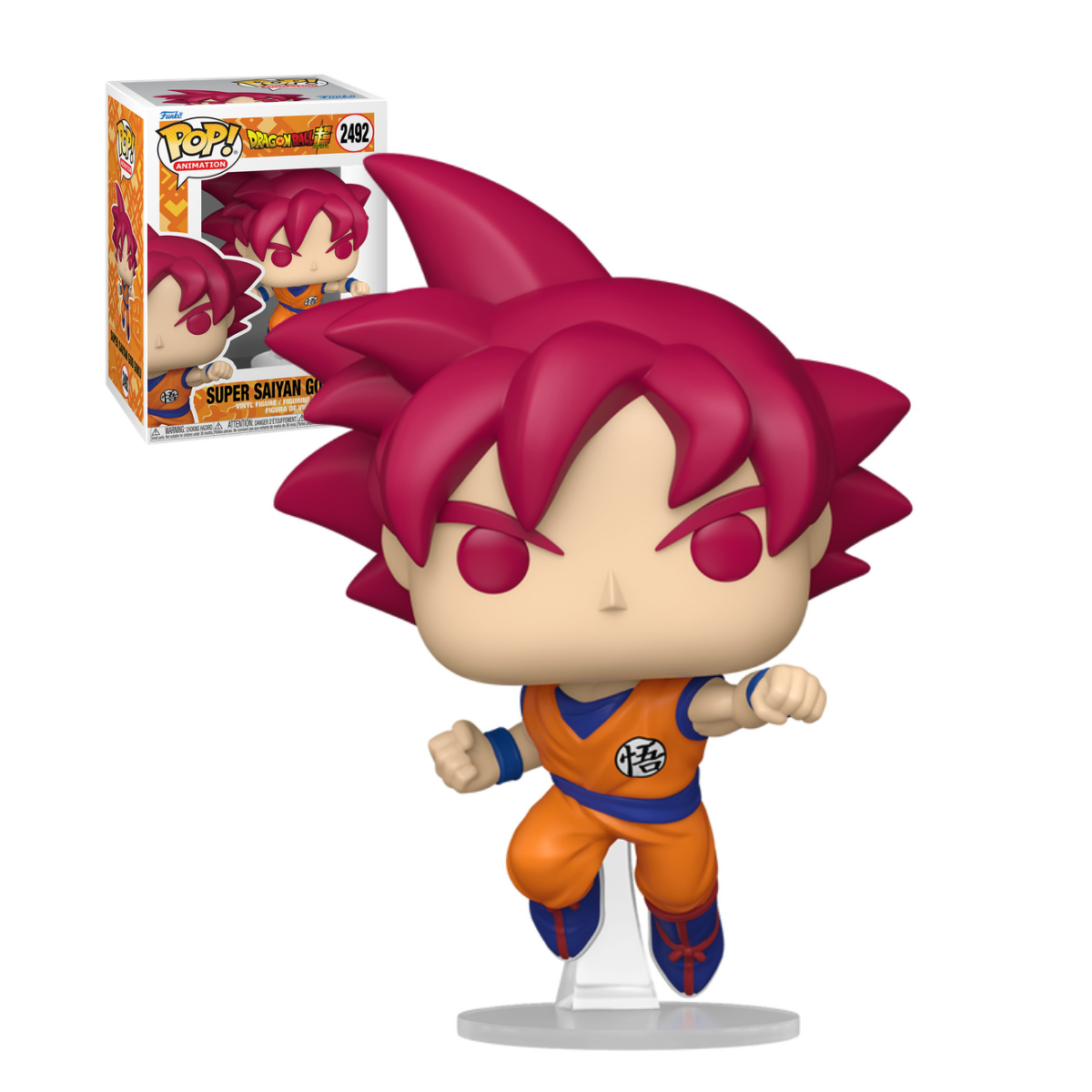 Funko Pop: Dragon Ball Super - Super Saiyan God Goku #2492