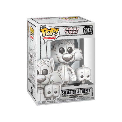 Funko Pop: Sketched Looney Tunes - Sylvester & Tweety #2013