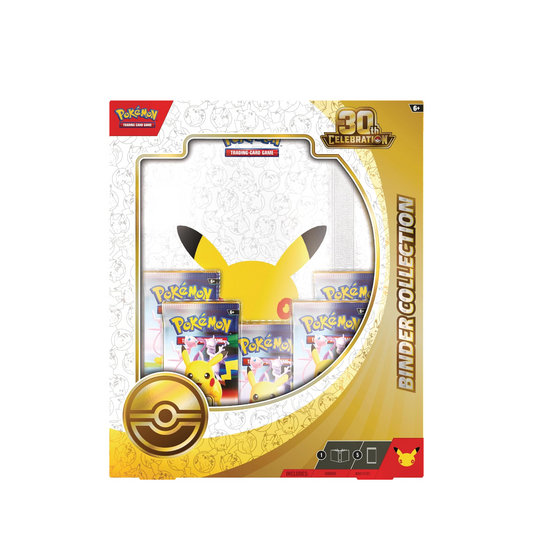 Pokemon Tcg 30th Aniversario Binder en Ingles
