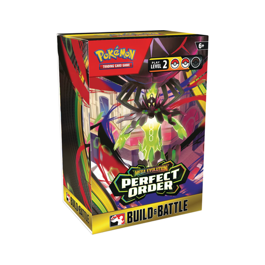 Pokemon Tcg Mega Evolution Perfect Order Build & Battle en Inglés