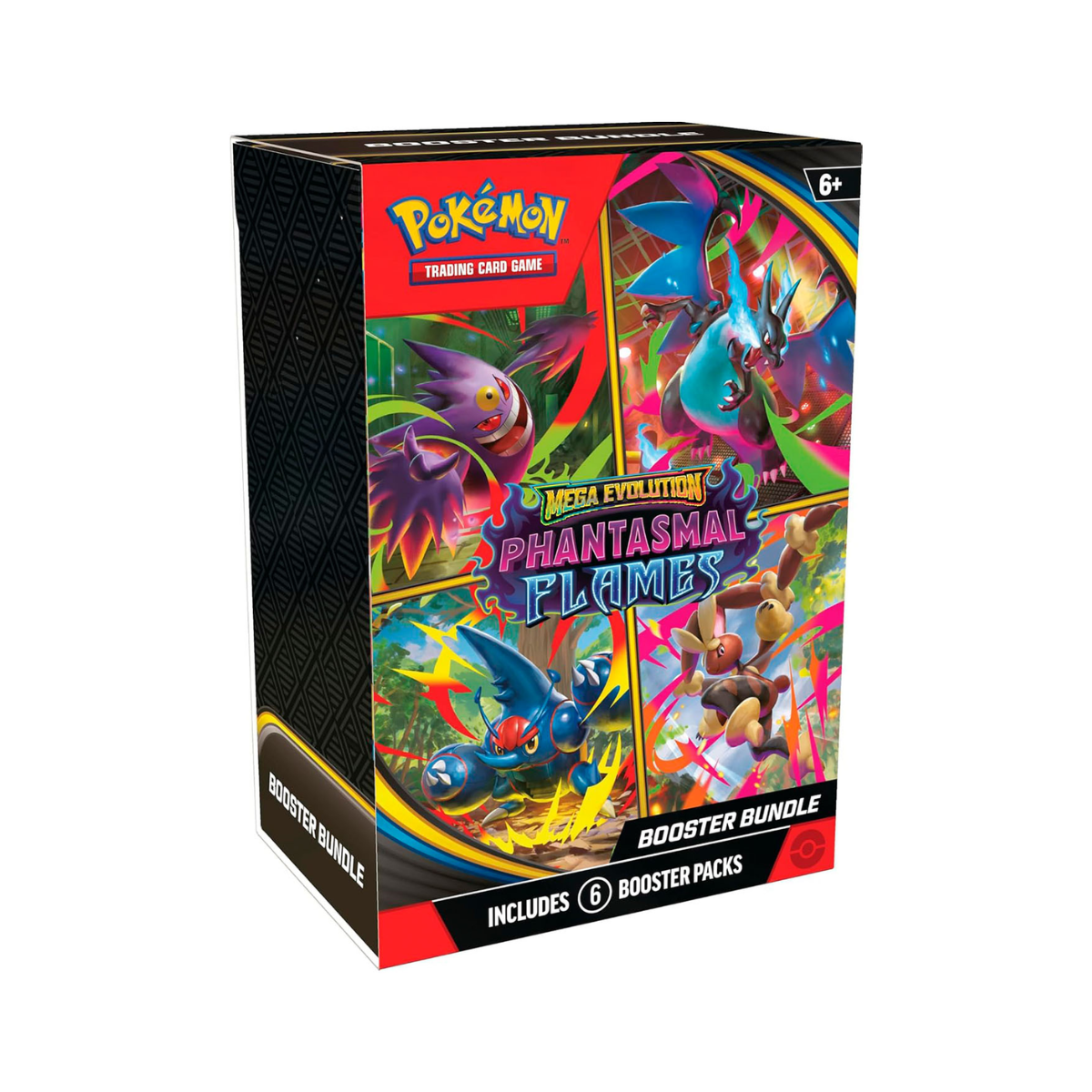 Pokemon Tcg Mega Evolution Phantasmal Flames Booster Bundle en Inglés