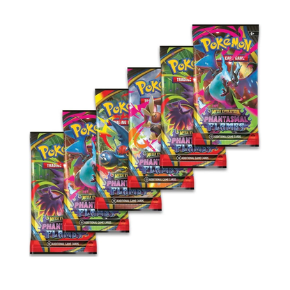 Pokemon Tcg Mega Evolution Phantasmal Flames Booster Bundle en Inglés