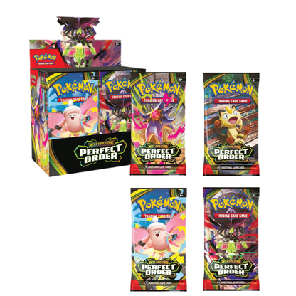 Pokemon Tcg Mega Evolution Perfect Order Booster Box en Ingles