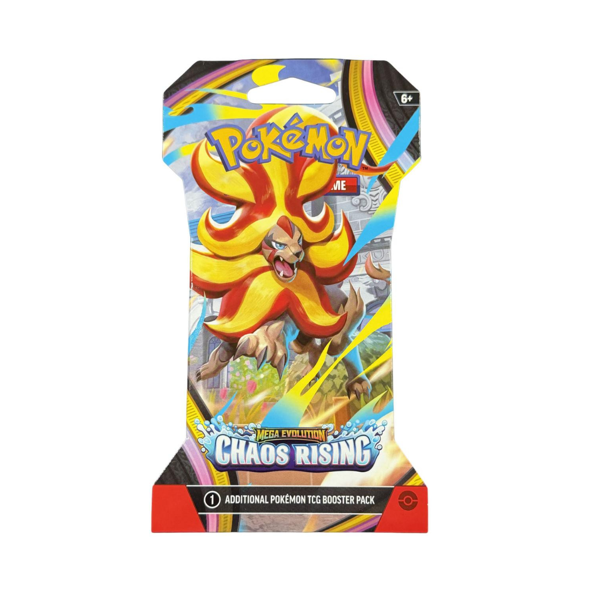 Pokémon Tcg: Chaos Rising Mega Evolution Sleveed Booster Pyroar Ing