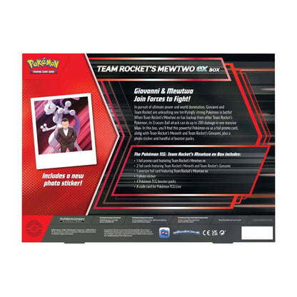 Pokemon Tcg - Team Rockets Mewtwo Ex Box en Ingles