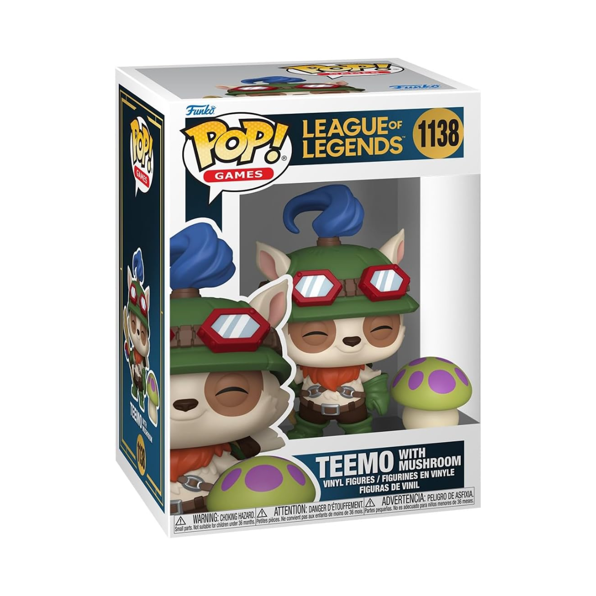Funko Pop: League Of Legends - Teemo With Mushroom #1138