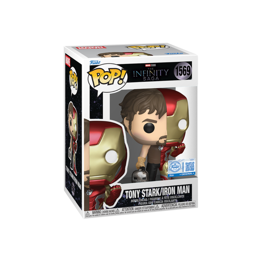 Funko Pop: Marvel The Infinity Saga - Tony Stark / Iron Man Exclusivo #1569
