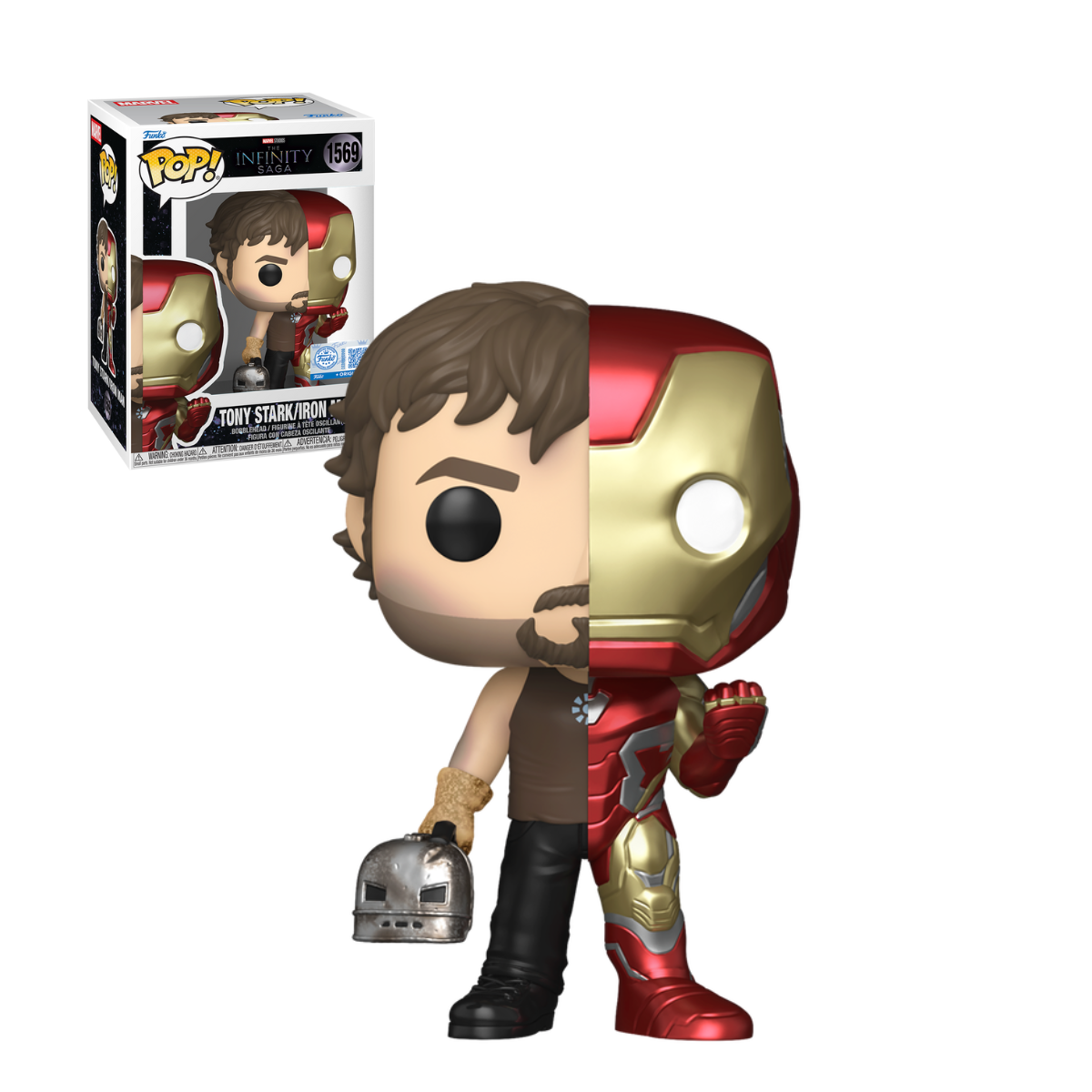 Funko Pop: Marvel The Infinity Saga - Tony Stark / Iron Man Exclusivo #1569