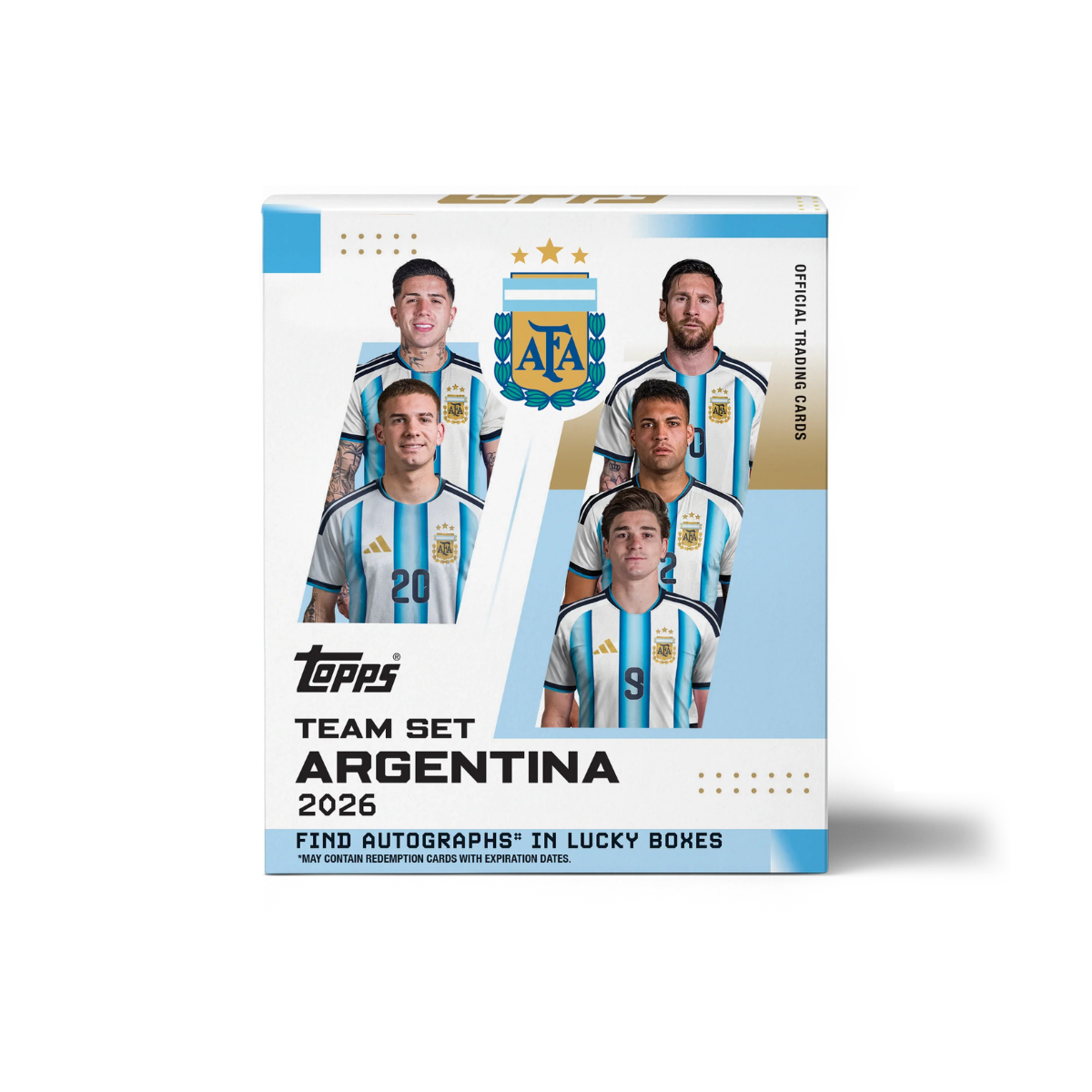 Topps Soccer Team Set Argentina 2026 En Ingles