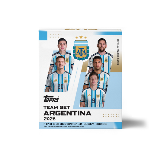 Topps Soccer Team Set Argentina 2026 En Ingles