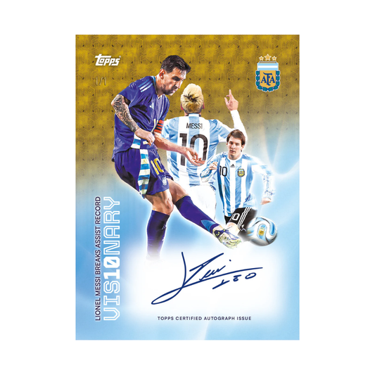 Topps Soccer Team Set Argentina 2026 En Ingles
