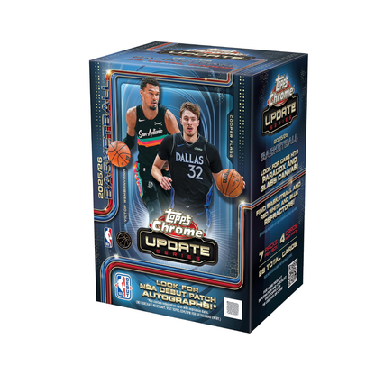 Topps Chrome NBA Updates Series 2025 - 2026 Value Box Ingles