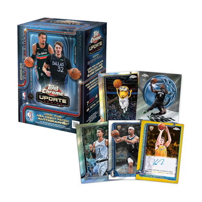 Topps Chrome NBA Updates Series 2025 - 2026 Value Box Ingles