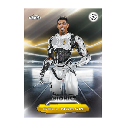 Topps Chrome Uefa Club Competitions 2025-26 Value Box Ingles