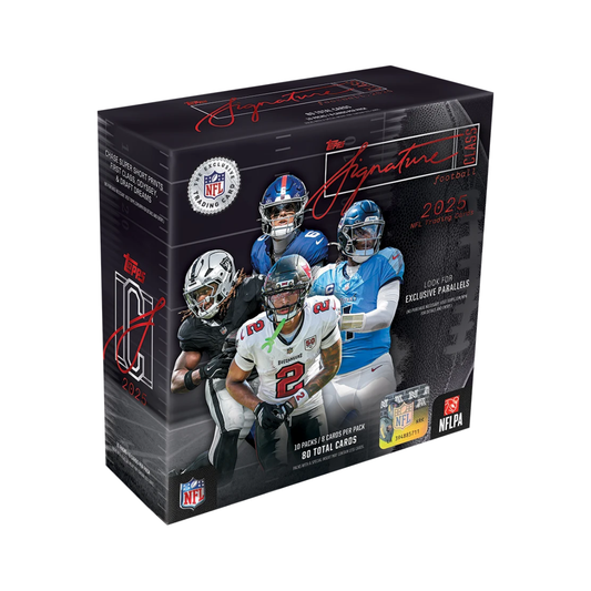 Topps Nfl Signature Class 2025 Football Traiding Cards Mega Box