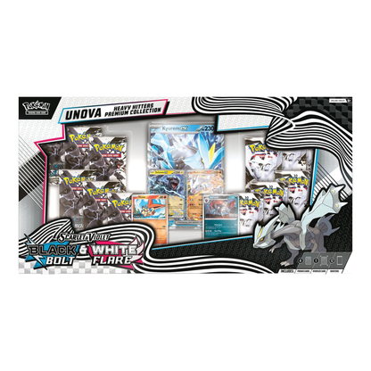 Pokémon Tcg Scarlet & Violet Unova Heavy Hitters Premium Collection Black Bolt & White Flare