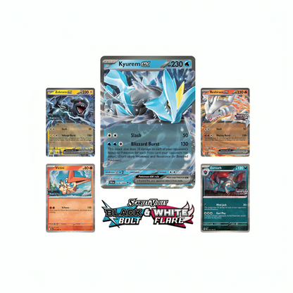 Pokémon Tcg Scarlet & Violet Unova Heavy Hitters Premium Collection Black Bolt & White Flare