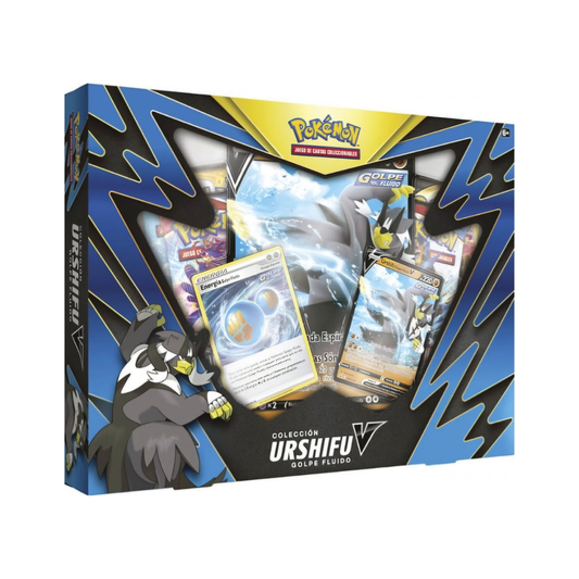 Pokemon Tcg Rapid Strike Colección Urshifu V Golpe Fluido en Español