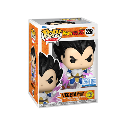 Funko Pop: Dragon Ball Z - Vegeta (Galick Gun) Glows In The Dark #2261