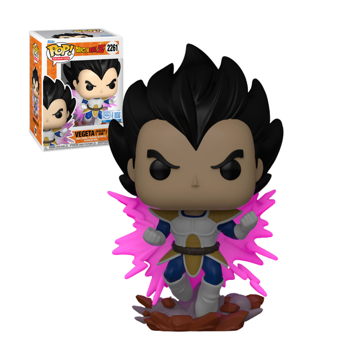 Funko Pop: Dragon Ball Z - Vegeta (Galick Gun) Glows In The Dark #2261