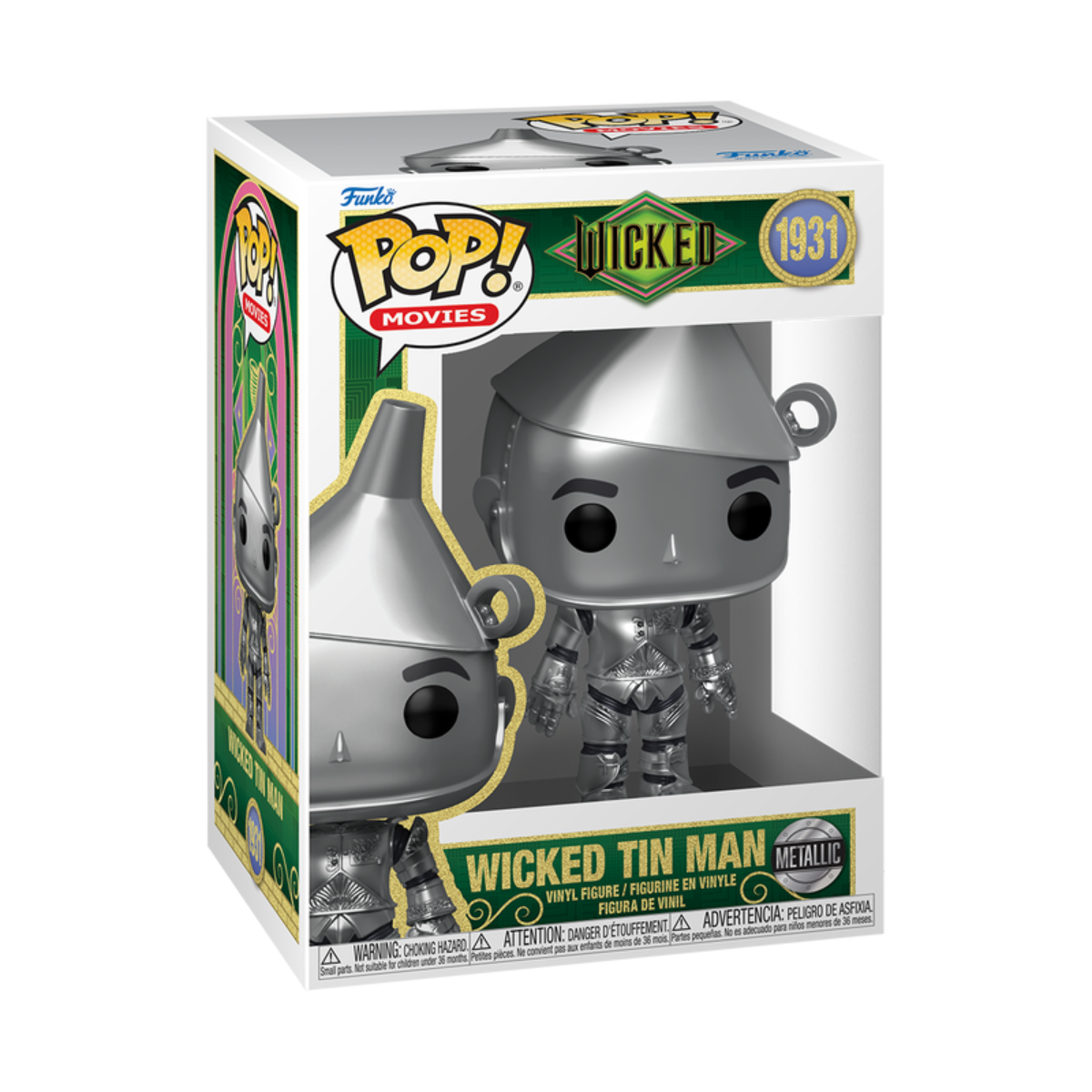 Funko Pop: Wicked Part 2 - Wicked Tin Man Metallic #1931
