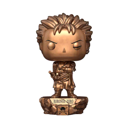 Funko Pop: One Piece - Zoro Estatua de Bronce Exclusivo #1901