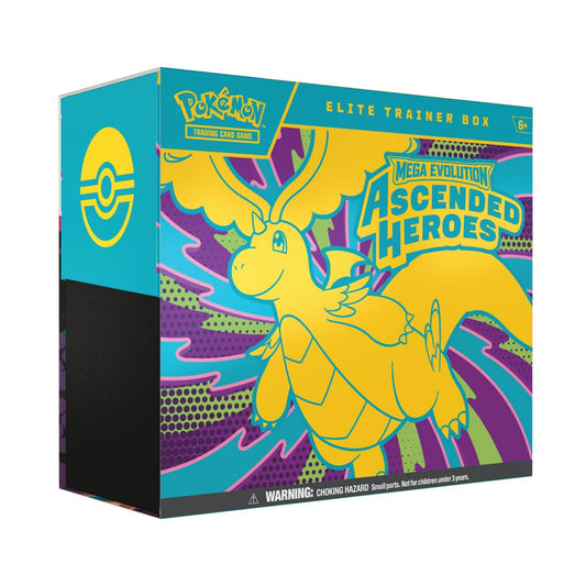 Pokemon Tcg Mega Evolution Ascended Heroes Elite Trainer Box en Ingles