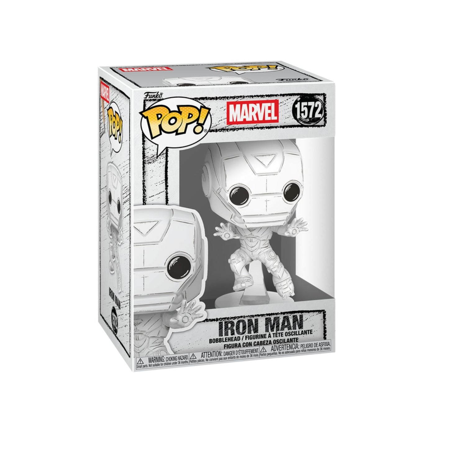 Funko Pop: Marvel - Iron Man (Sketched Deco) #1572