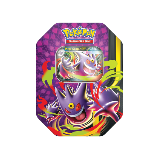 Pokémon Tcg: Mega Moonlit Tin Mega Gengar Ex Inglés